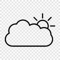 overcast, rain, gloomy, damp icon svg