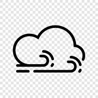 overcast, cloudy, weather, forecast icon svg