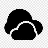 overcast, precipitation, forecasts, weather icon svg