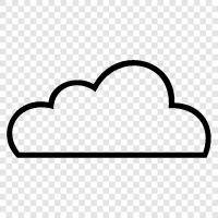 overcast, rain, weather, sky icon svg