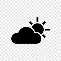 overcast, rainy, humid, thunderstorm icon svg