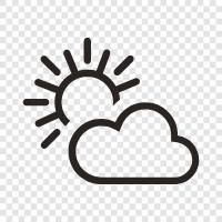 overcast, rain, thunderstorm, raindrop icon svg