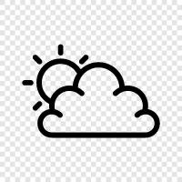 overcast, rain, snow, cloudy icon svg