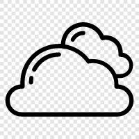 overcast, rain, forecast, weather icon svg