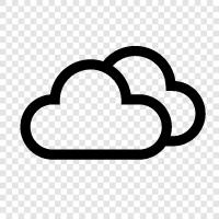 overcast, rain, thunder, storm icon svg