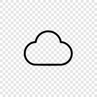 overcast, gray, rain, mist icon svg