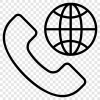 Зарубежные звонки, международные телефонные звонки, междугородные звонки, международные звонки Значок svg