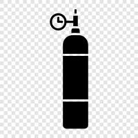 oxygen tanks, oxygen delivery, oxygen cylinder, oxygen tanks for sale icon svg