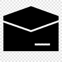 Paket, mail, mail carrier, mail lieferung symbol