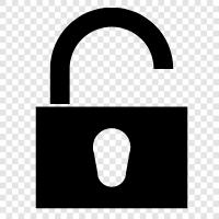 padlock, key, security, access icon svg