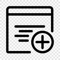 Page, Pages, Website, Webpage icon svg