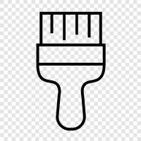 paint brush tool, Photoshop, digital painting, digital art icon svg