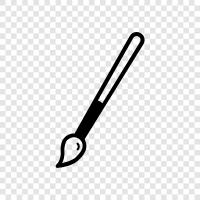 Paintbrush, Painting, Art, Artists icon svg