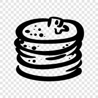 Pancake mix, Pancake syrup, Pancake mix recipes, Pancake icon svg