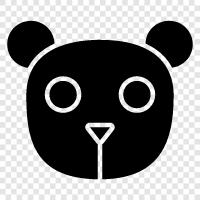 Panda ikon svg