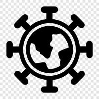 Pandemic icon svg