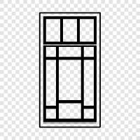 pane, screen, door, aperture icon svg