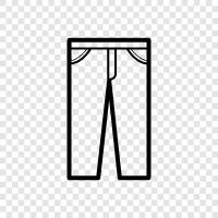 pant, clothing, clothes, bottoms icon svg