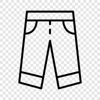 pants, clothing, clothing items, clothing store icon svg