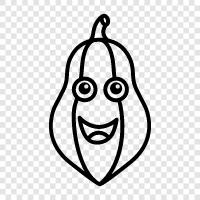PapayaObst, PapayaPflanze, PapayaBaum, Papaya symbol