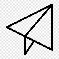 paper airplane, paper airplane design, paper airplane plans, paper airplane tutorial icon svg