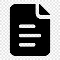 paper, writing, journalism, report icon svg