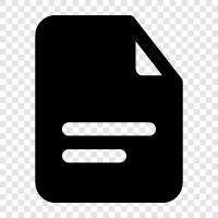 paper, writing, document, essay icon svg