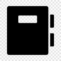 paper, writing, composition, journal icon svg