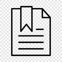 paper, writing, composition, literature icon svg