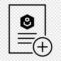 paper, writing, composition, text icon svg