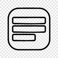 paper, writing, content, article icon svg