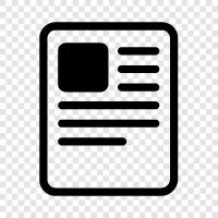 paper, writing, letter, communication icon svg