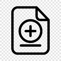 Papier, Druck, online, pdf symbol