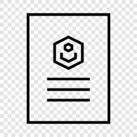 paper, information, writing, composition icon svg