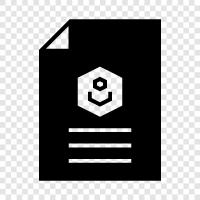 paper, writing, content, text icon svg