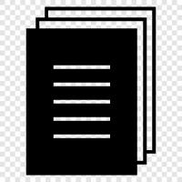 paper, paper documents, writing, writing paper icon svg