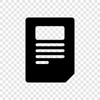 paper, writing, paper documents, print icon svg