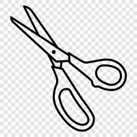 Paper, Cutting, Shears, Scissors icon svg