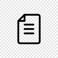 paper, writing, composition, todo list icon svg