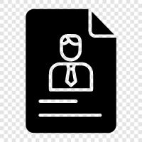 Paper, Writing, Research, Document icon svg