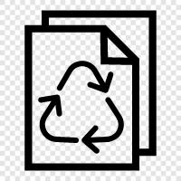 paper management, paper recycling program, paper recycling solutions, paper recycling services icon svg