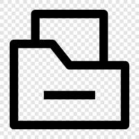 paper, writing, content, information icon svg