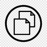 Paper icon svg