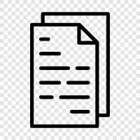 Paper icon svg