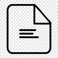 paper, document, writing, composition icon svg
