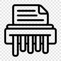 Paper Shredder for Sale, Cheap Paper Shredder, Best Paper, Paper Shredder icon svg