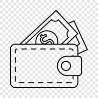 paper wallet, bitcoin, ethereum, altcoins icon svg