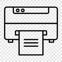 paper, ink, toner, printers icon svg