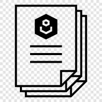 papers, writing, writing paper, writing materials icon svg