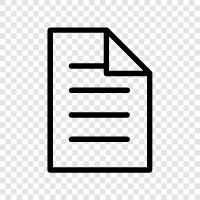 papers, paper, writing, composition icon svg